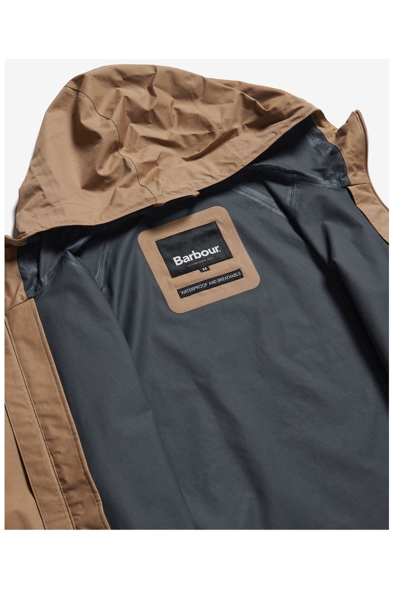 Barbour ブラウン breathable Whitstone Waterproof Jacket (Men) | Nordstromrack
