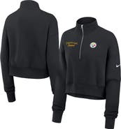 Nike Women's Nike Black Pittsburgh Steelers Primetime Phoenix Half-Zip Sweatshirt