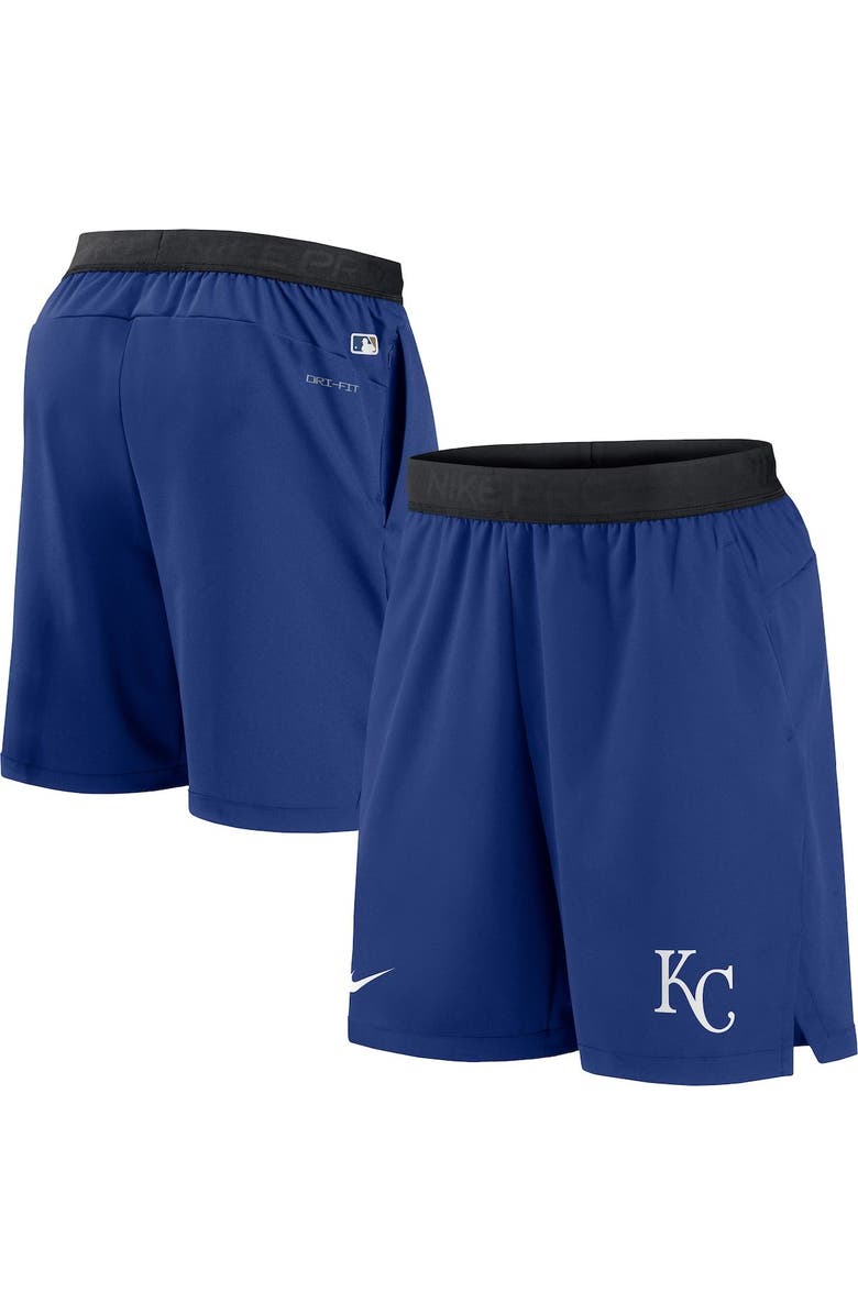 Nike Men's Nike Royal Kansas City Royals Authentic Collection Flex Vent Max Performance Shorts, Main, color,
