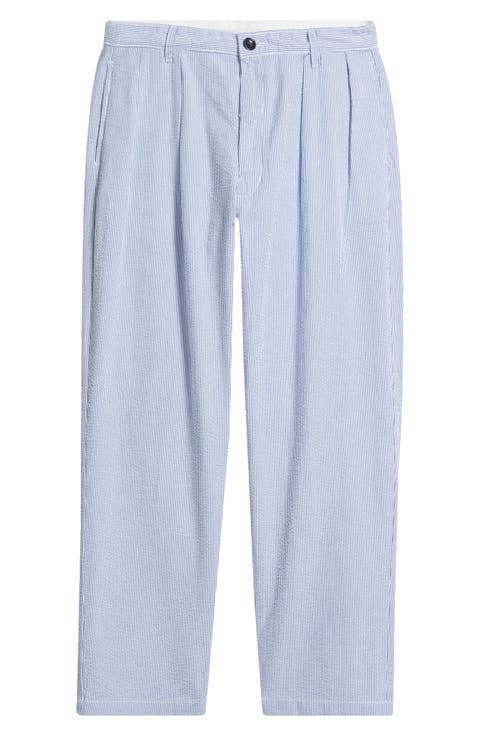 Part Timer Organic Cotton Seersucker Pants