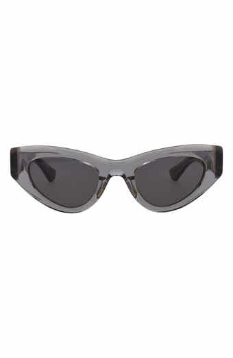 Bottega Veneta 49mm Modified Cat Eye Sunglasses
