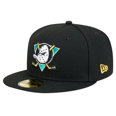 Men's New Era Black Anaheim Ducks Core 59FIFTY Fitted Hat