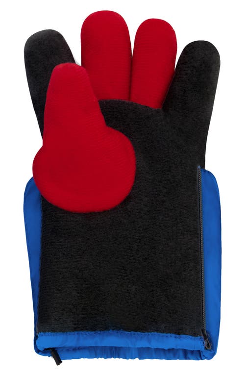 Andy & Evan Toddler/child Boys Kids Zipper Gloves In Blue