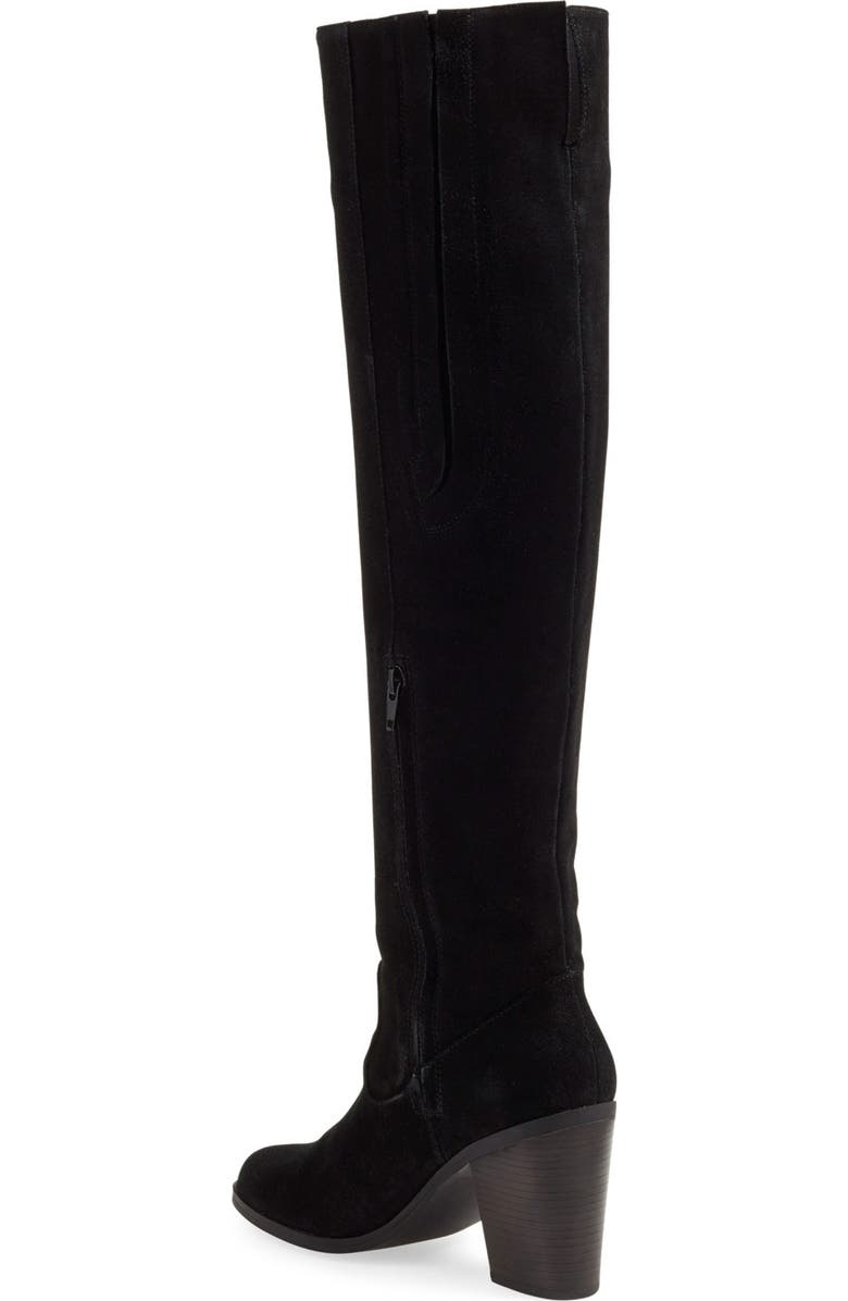 Steve Madden 'Eternul' Over the Knee Block Heel Boot, Alternate, color,