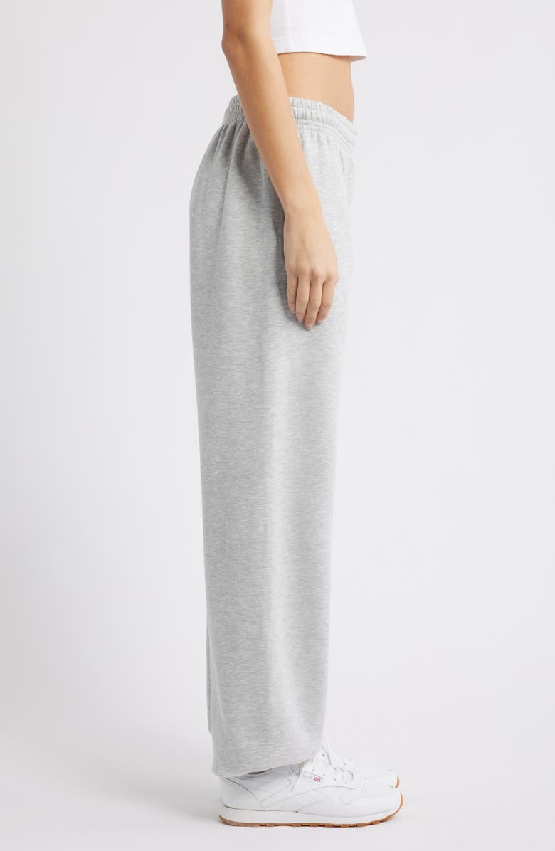 Princess Polly Logo Sweatpants, Alternate, color, Grey