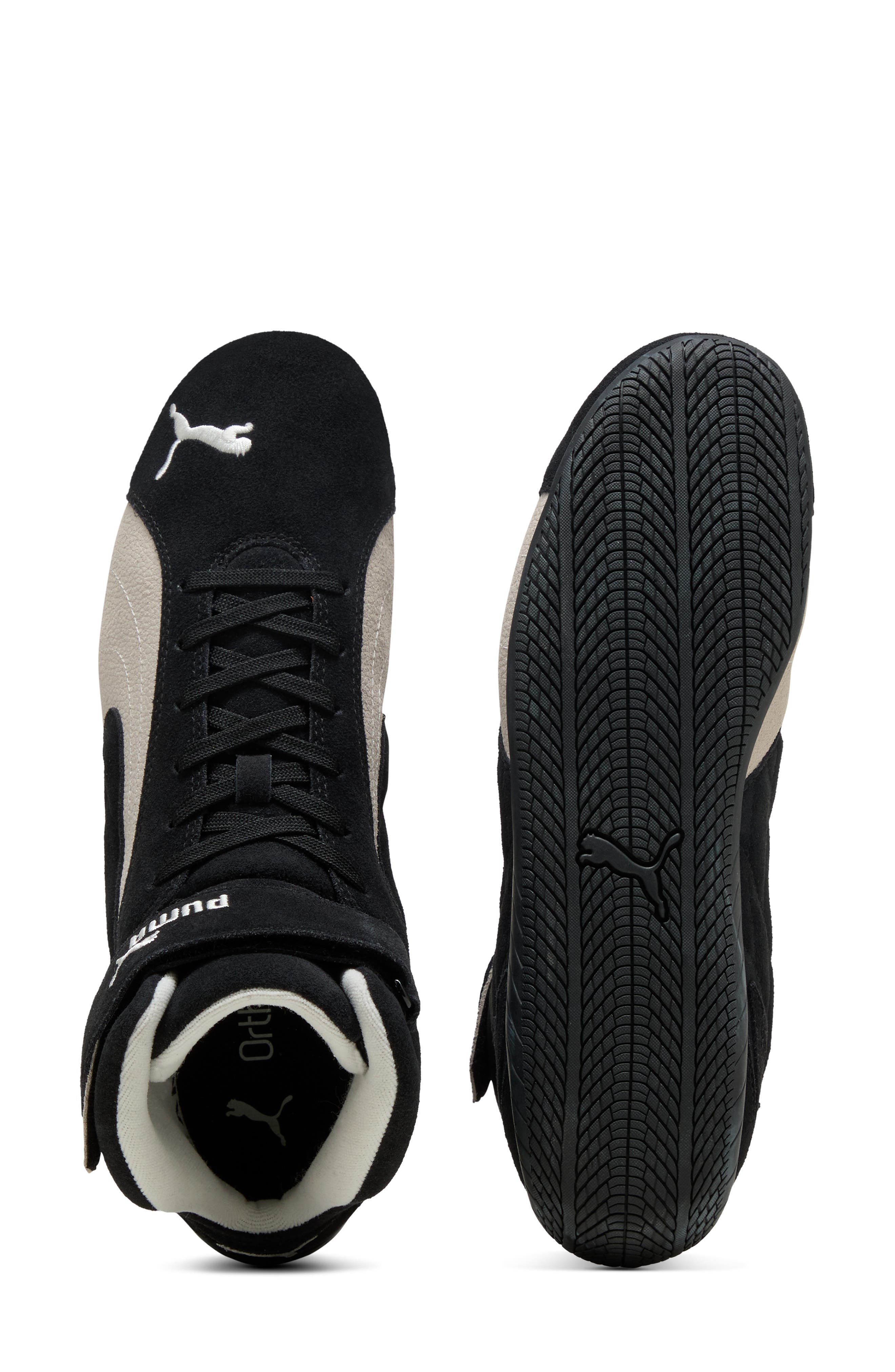 PUMA Speedcat Mid Sneaker, Alternate, color, Puma Black-Warm White