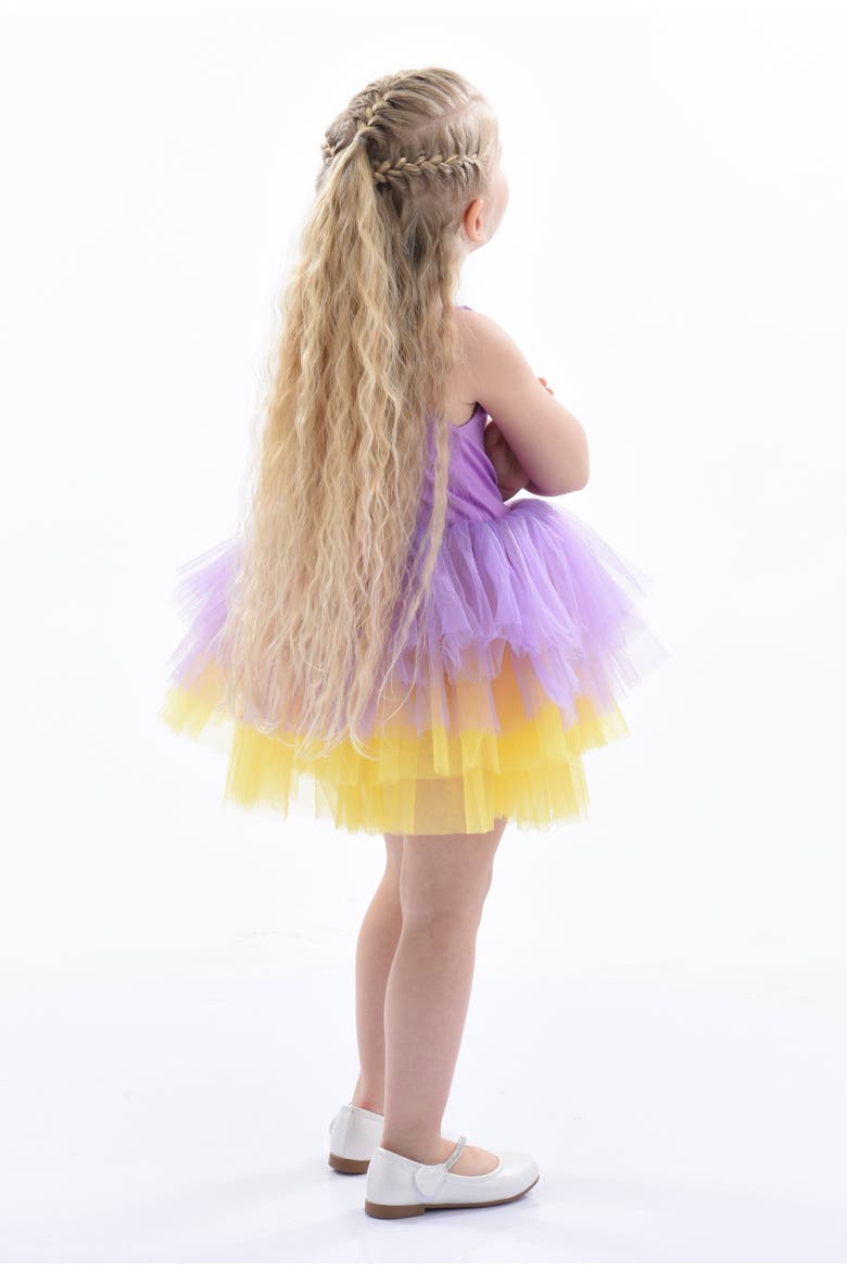 Monica Tutu Dress, Alternate, color, Purple
