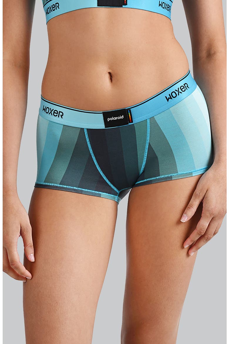 Bold Ultrasoft Boyshorts, Main, color, RECLAIMED BLUE STRIPE
