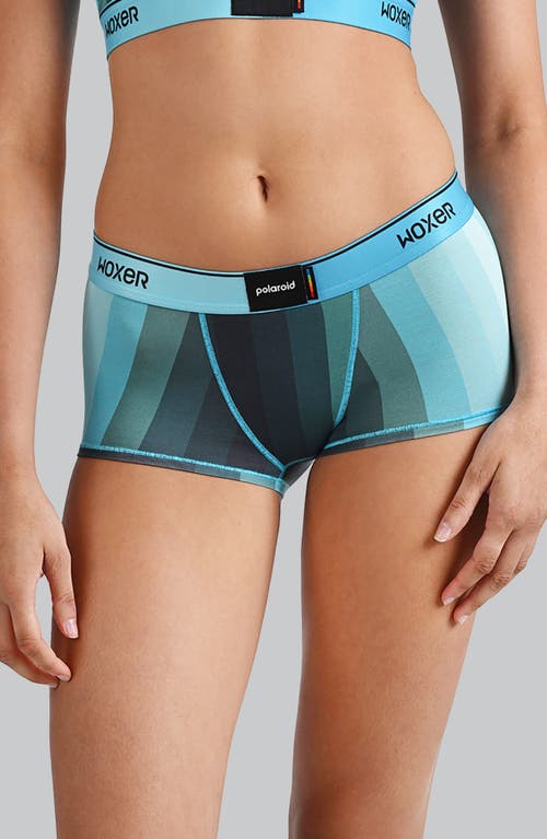 Woxer Bold Ultrasoft Boyshorts In Blue
