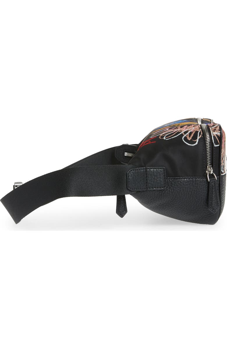 Fendi x Noel Fielding Logo Belt Bag, Alternate, color,