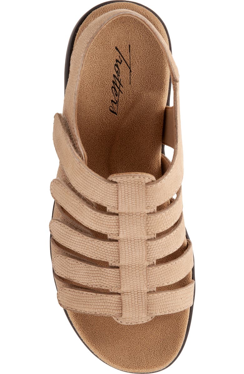 Trotters Tiki Slingback Sandal, Alternate, color, Sand Nubuck