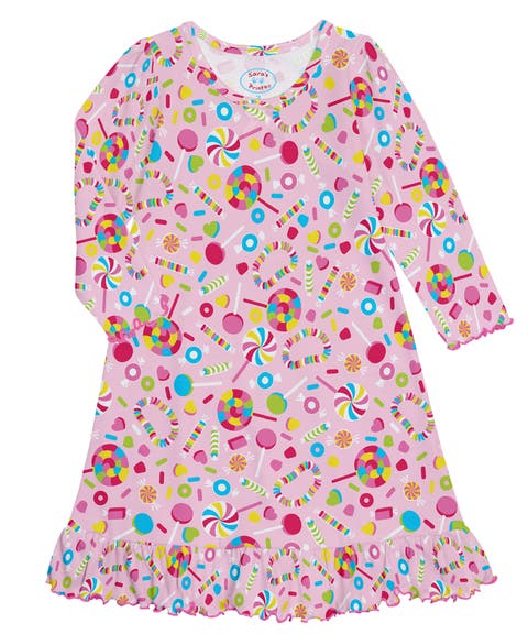 Long Sleeve Ruffle Nightgown