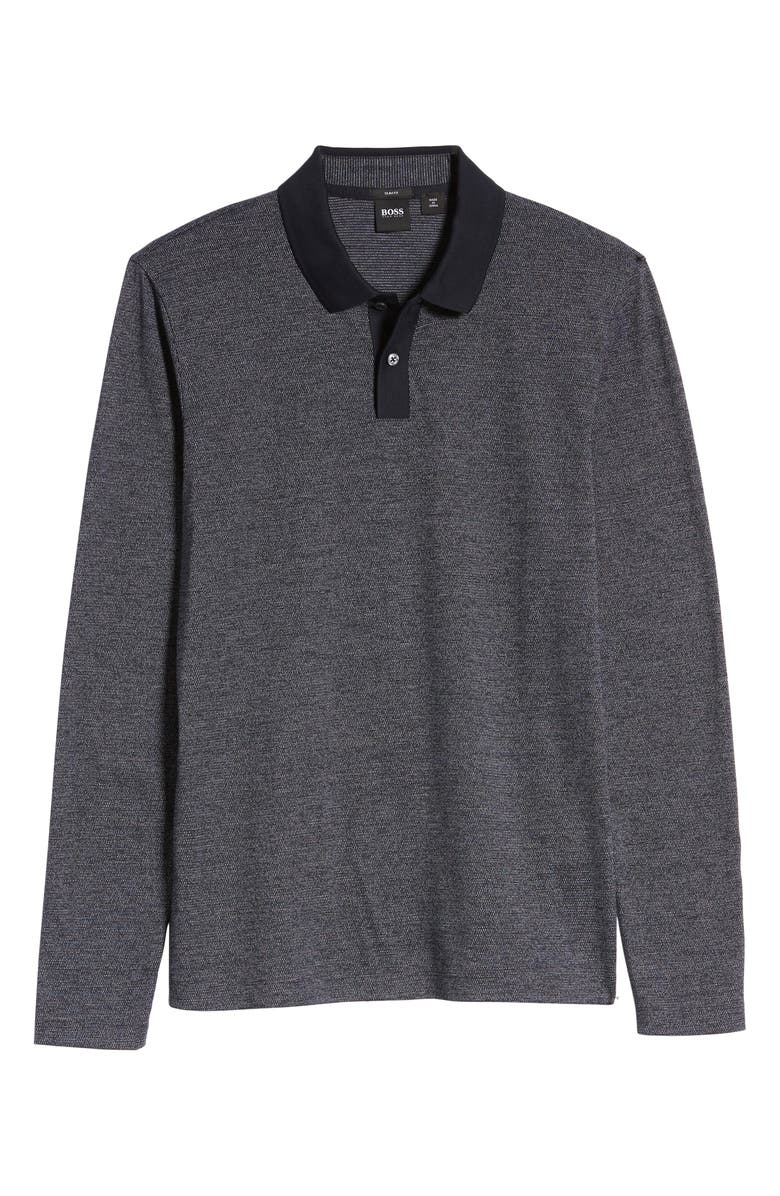 BOSS Paschal Long Sleeve Polo, Alternate, color, 