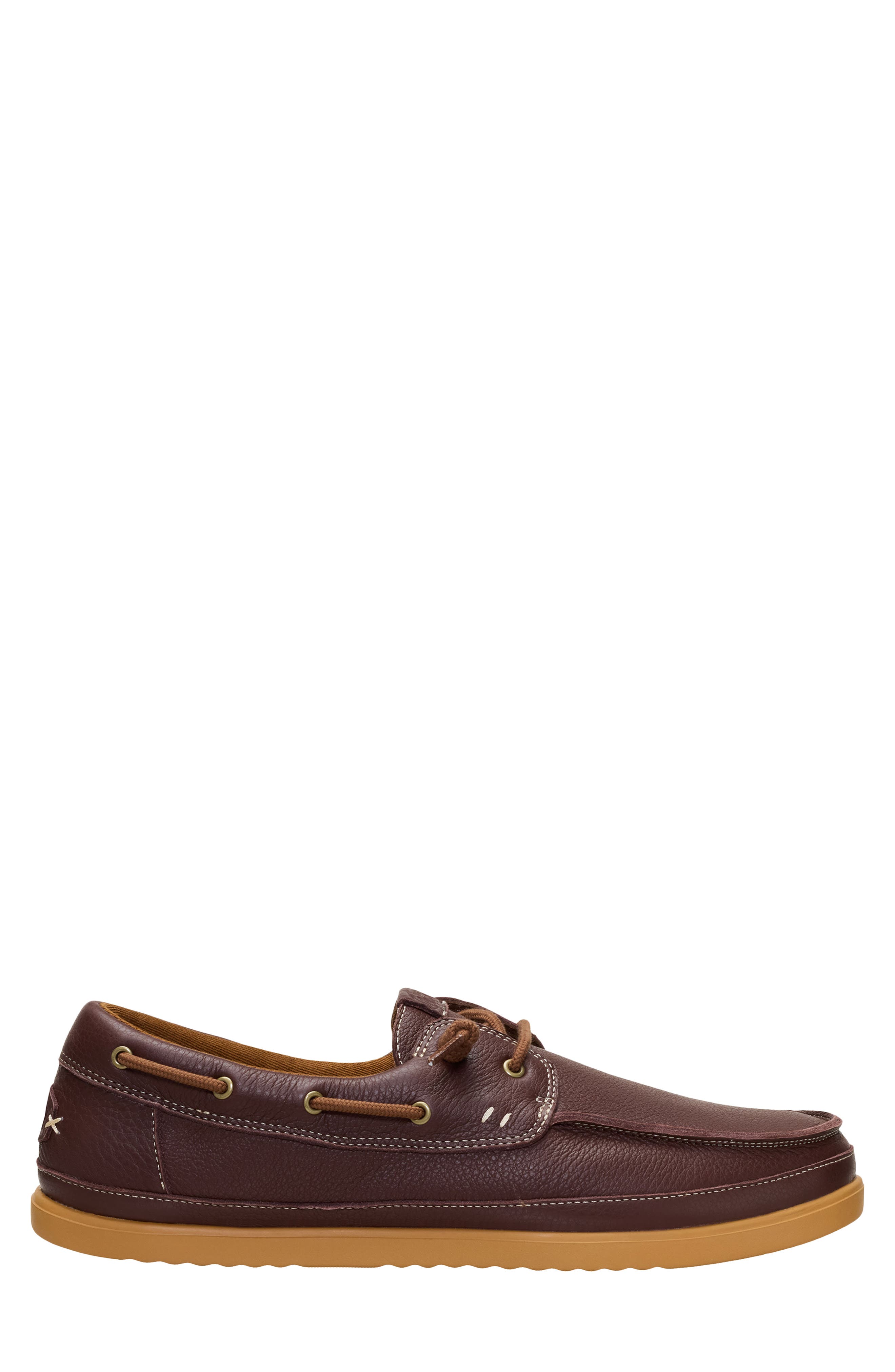 Hey Dude Harbor Lo Boat Shoe, Alternate, color, Shaved Brown/ Robe Brown