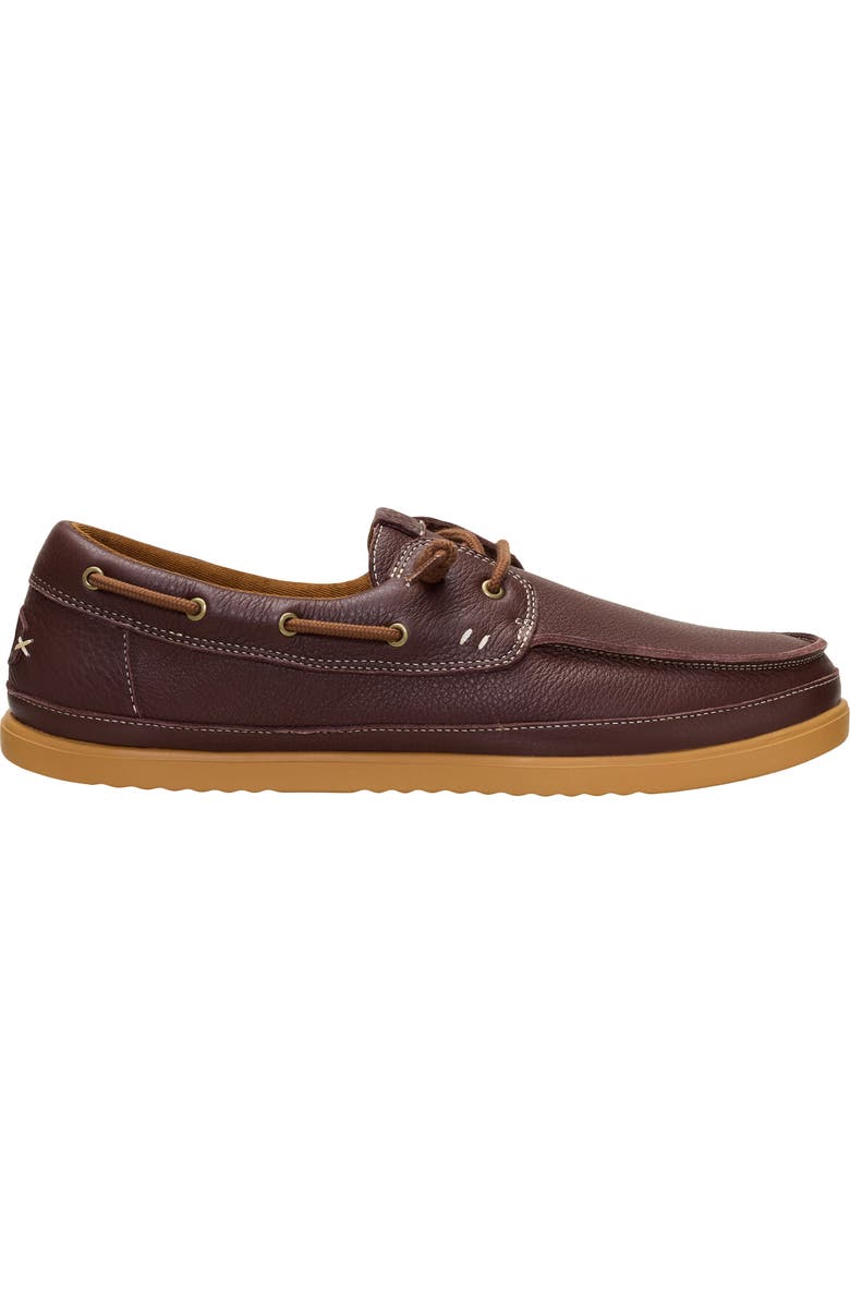 Hey Dude Harbor Lo Boat Shoe, Alternate, color, Shaved Brown/ Robe Brown