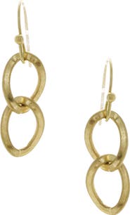 OLIVIA WELLES Chain Link Drop Earrings