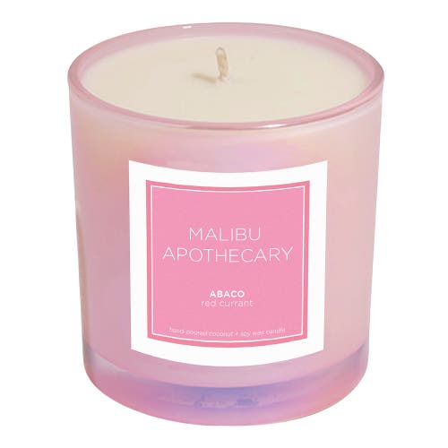 Malibu Apothecary Iridescent Pink Candle in Abaco  product