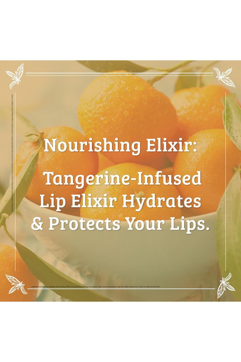 Tangerine Lip Elixir Balm, Alternate, color, White