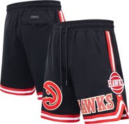 PRO STANDARD Men's Pro Standard Black Atlanta Hawks Chenille Shorts