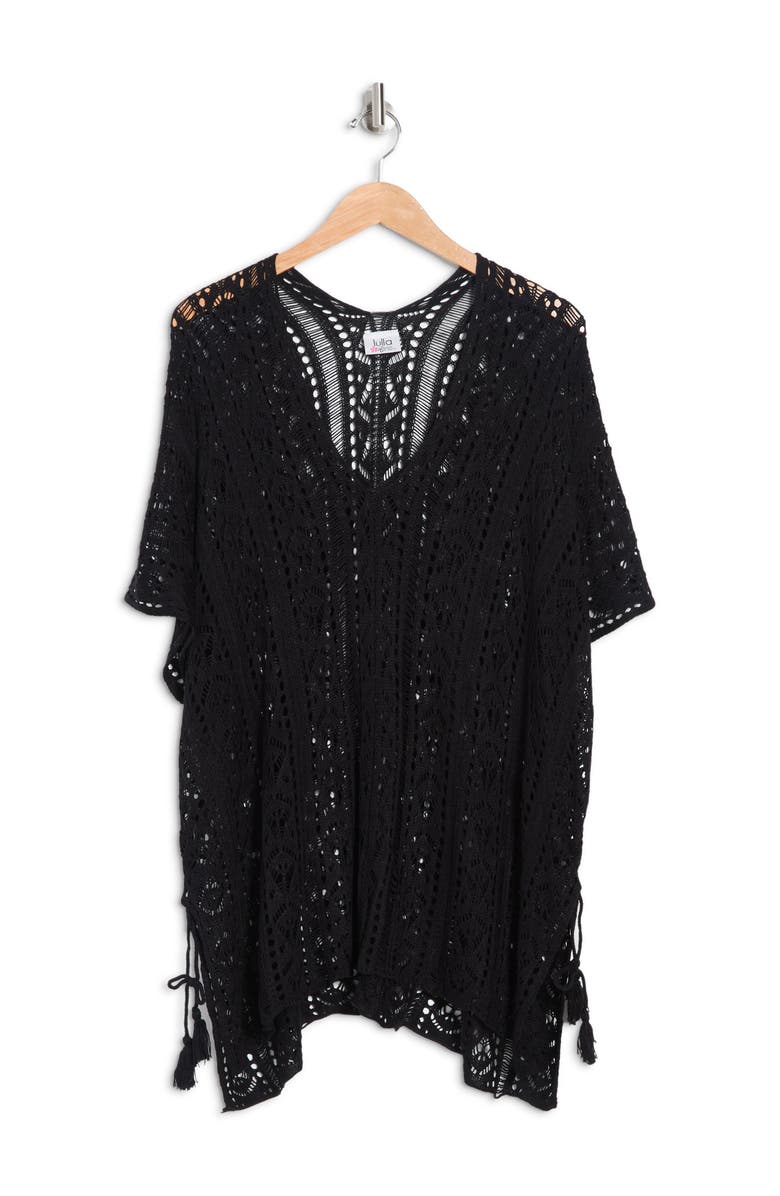 Lulla Collection by Bindya Lace V-Neck Cover Up, Alternate, color, 