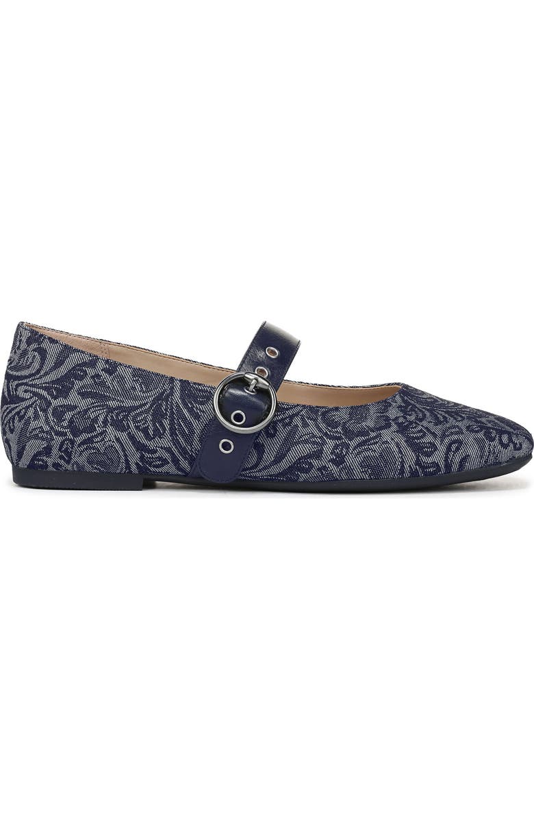Vionic Hattie Mary Jane Flat, Alternate, color, Dark Denim