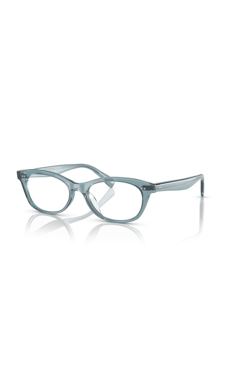 Oliver Peoples 51mm Square optical glasses, Main, color, Blue