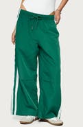 EDIKTED Petite Fauna Relaxed Fit Track Pants