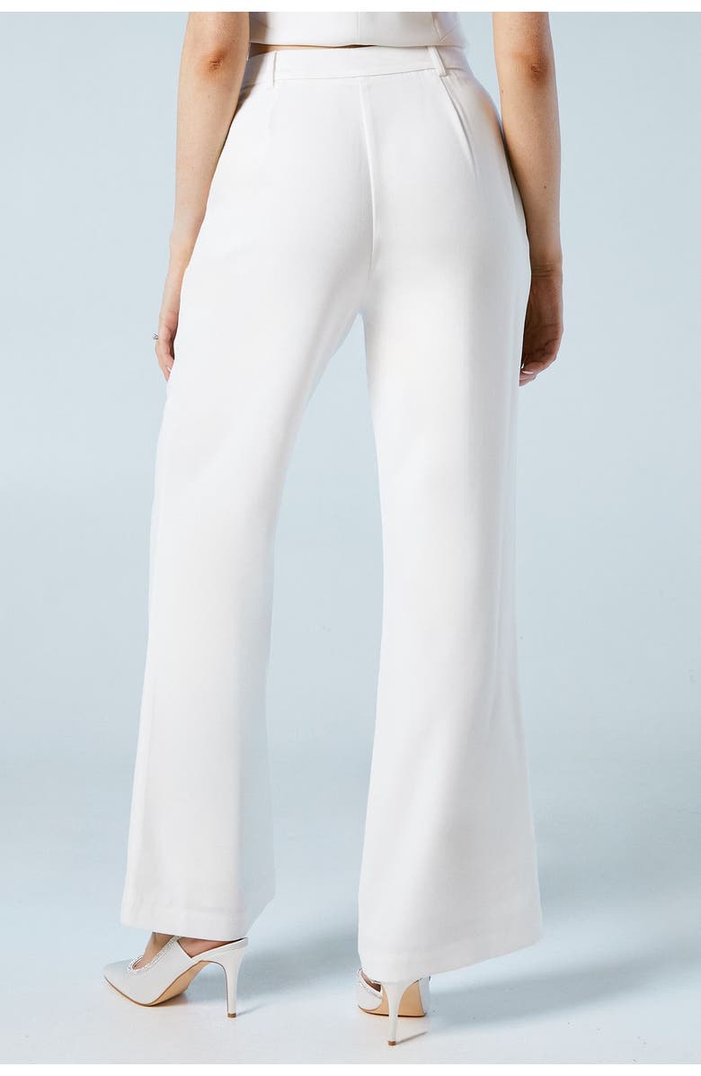 Coast Premium Flare Bridal Trousers, Alternate, color, Ivory