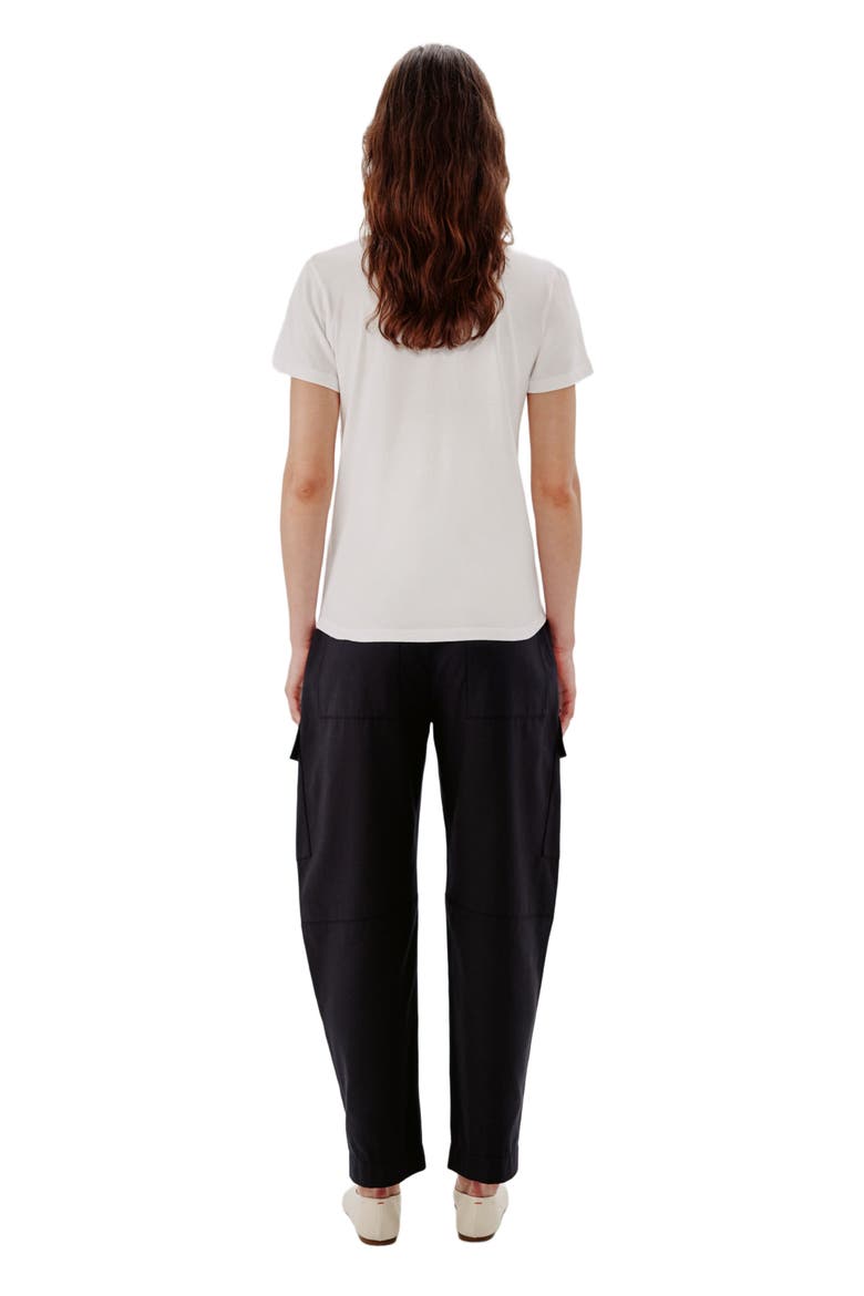 V-NECK TEE, Alternate, color, WHITE