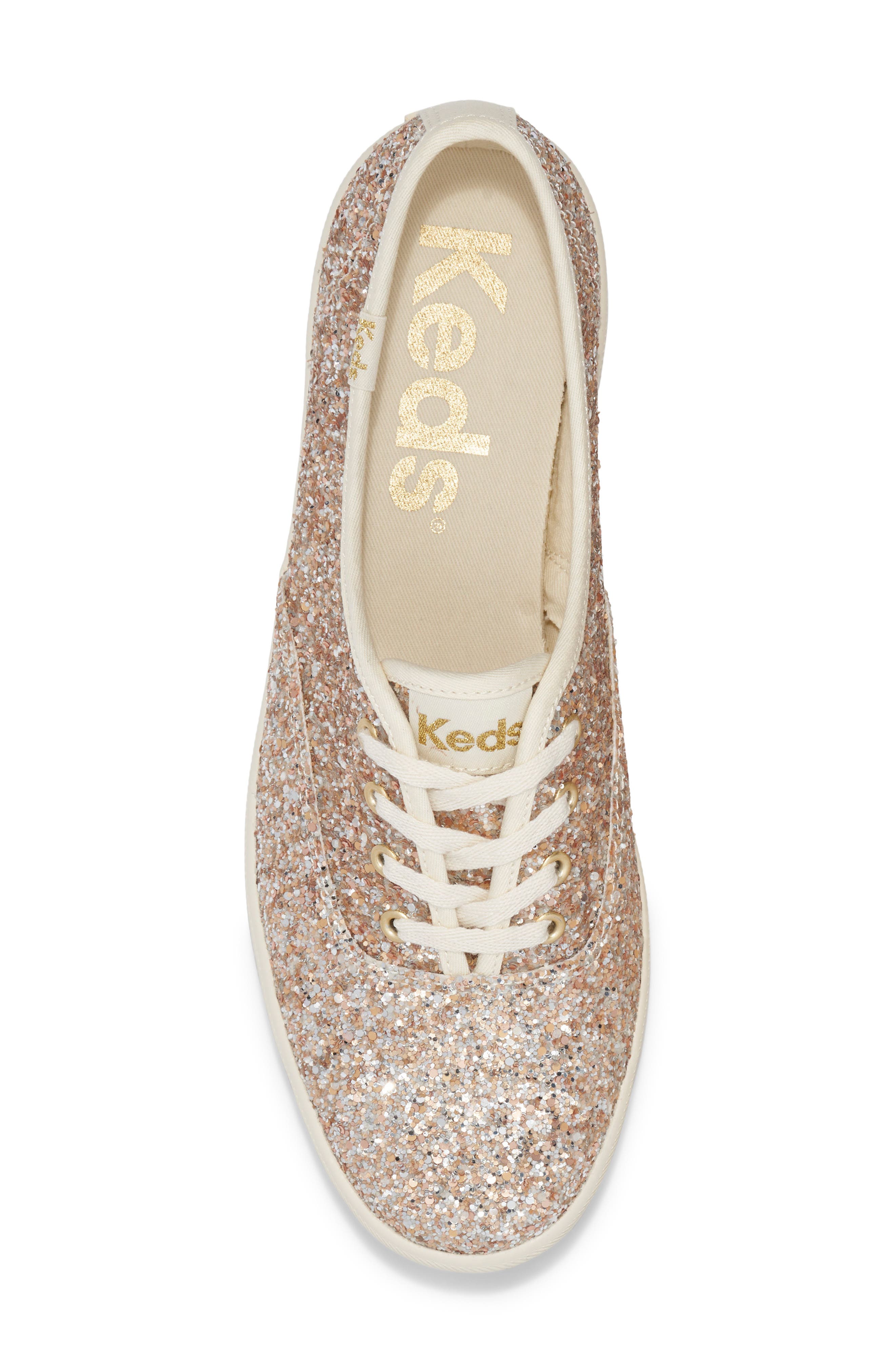 Champion Lace-Up Sneaker, Alternate, color, GOLD