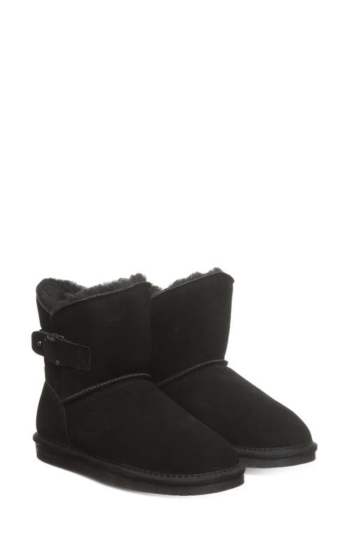 Bearpaw Steph Faux Shearling Lined Bootie In Black