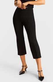 Commando CEO Neoprene Pintuck Crop Pants