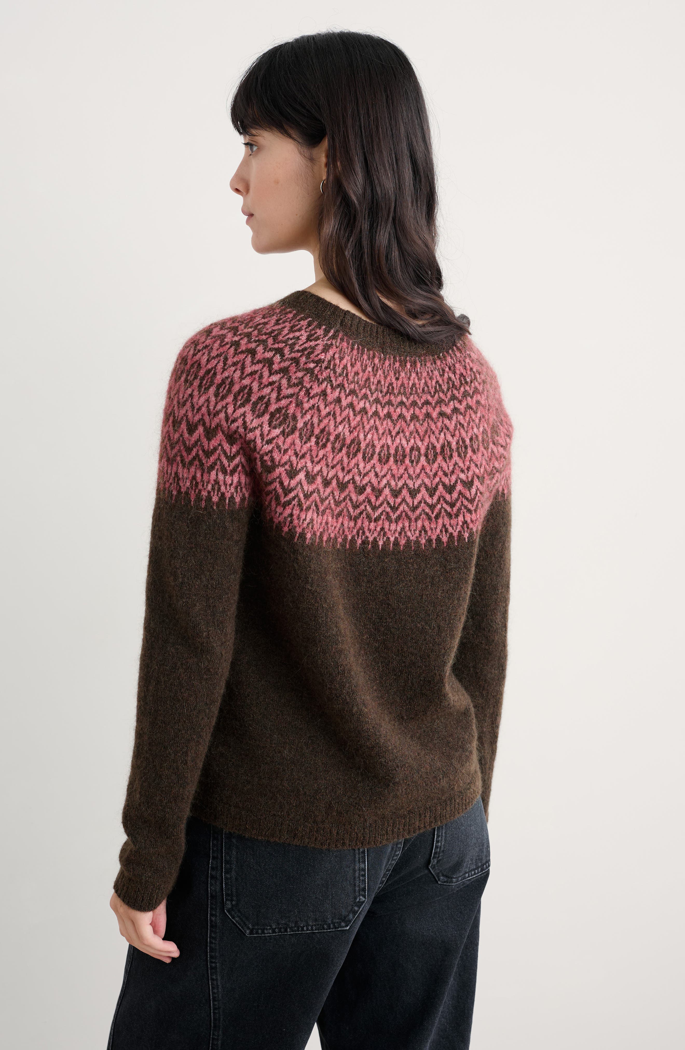 Spruce Frost Fair Isle Sweater - image 2