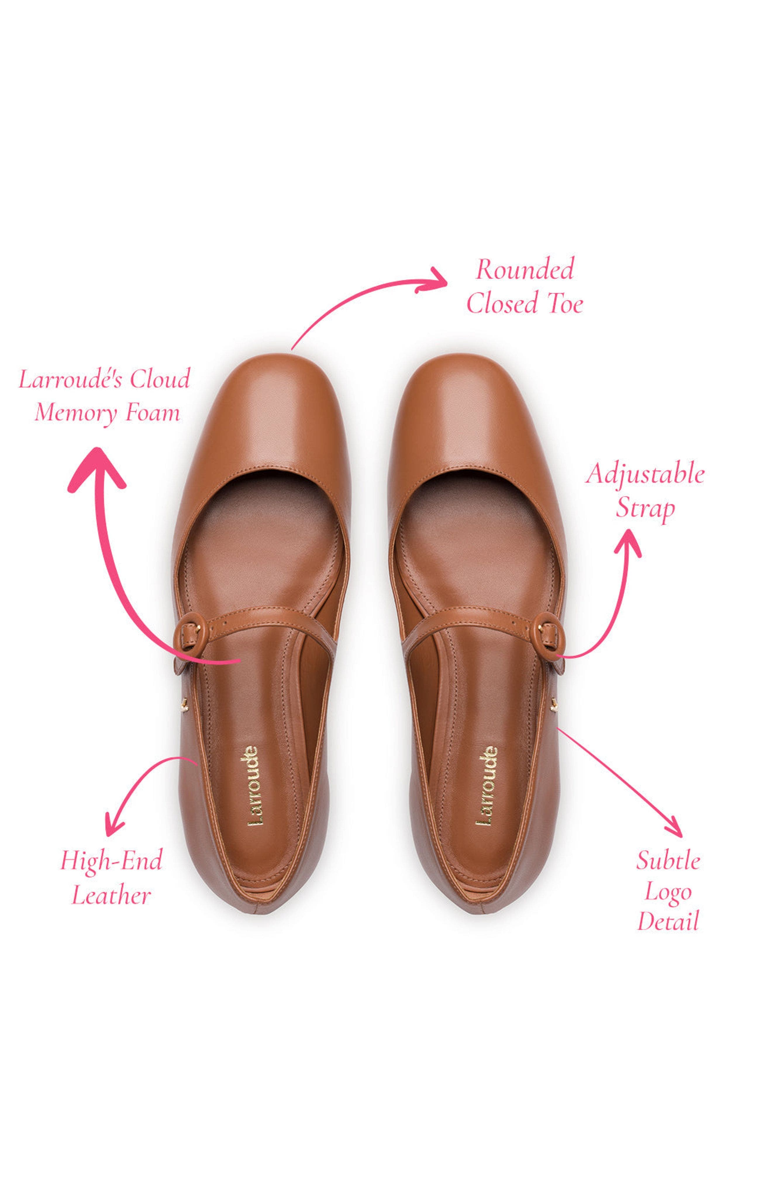 Larroudé Blair Ballet Flat, Alternate, color, 