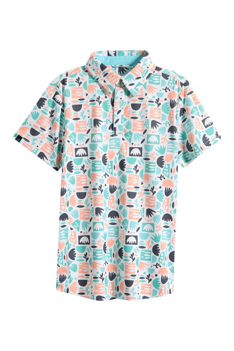 Kids' Maddox Polo, Main, color, CACTUS