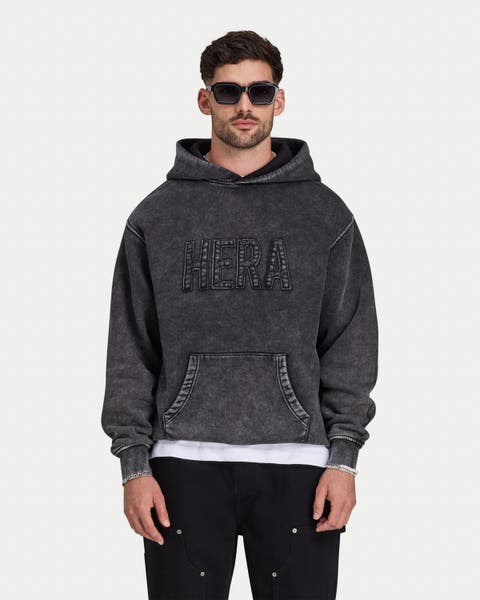 Faded Long Sleeve Oversized Hoodie