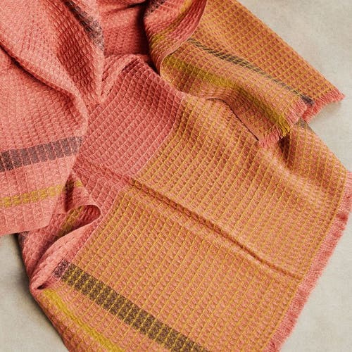 Studio Variously Cocoon Merino Waffle Handloom Throw