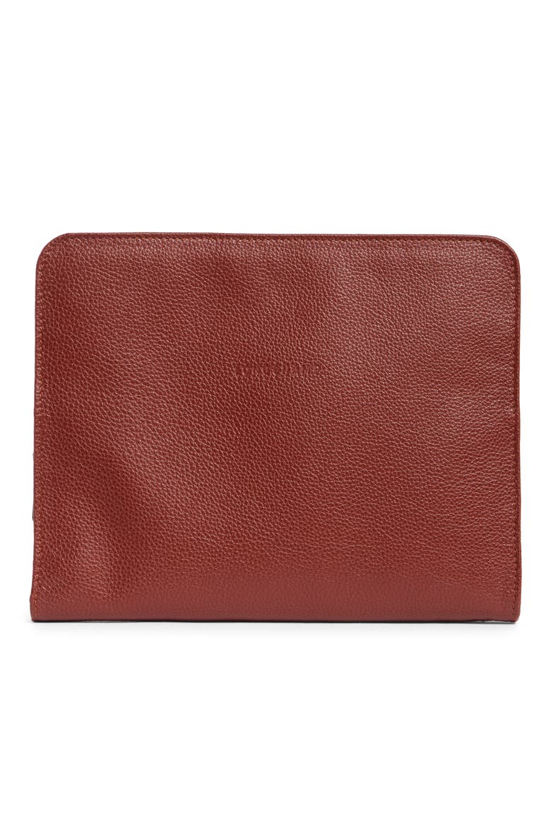 Tech Card Holder, Main, color, CHESTNUT