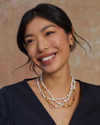 Monica Vinader Keshi Pearl Necklace Nordstrom