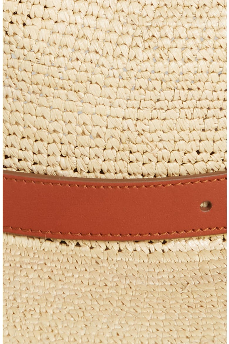 x Borsalino Straw Fedora, Alternate, color, STRAW BEIGE