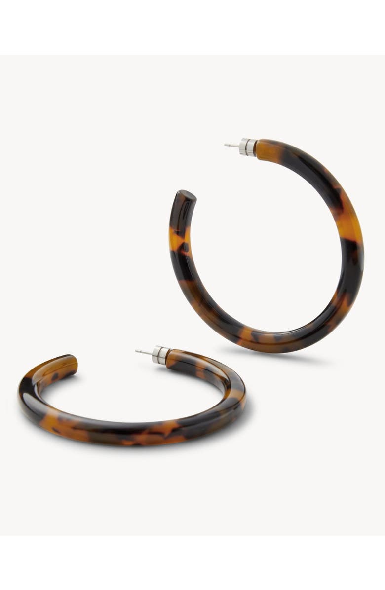 MACHETE Bold Hoops, Alternate, color, Classic Tortoise