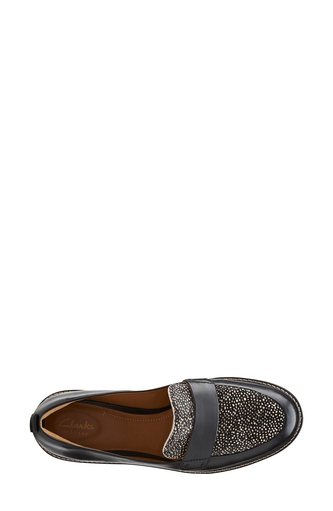 Clarks<sup>®</sup> 'Glick Avalee' Loafer, Alternate, color, 