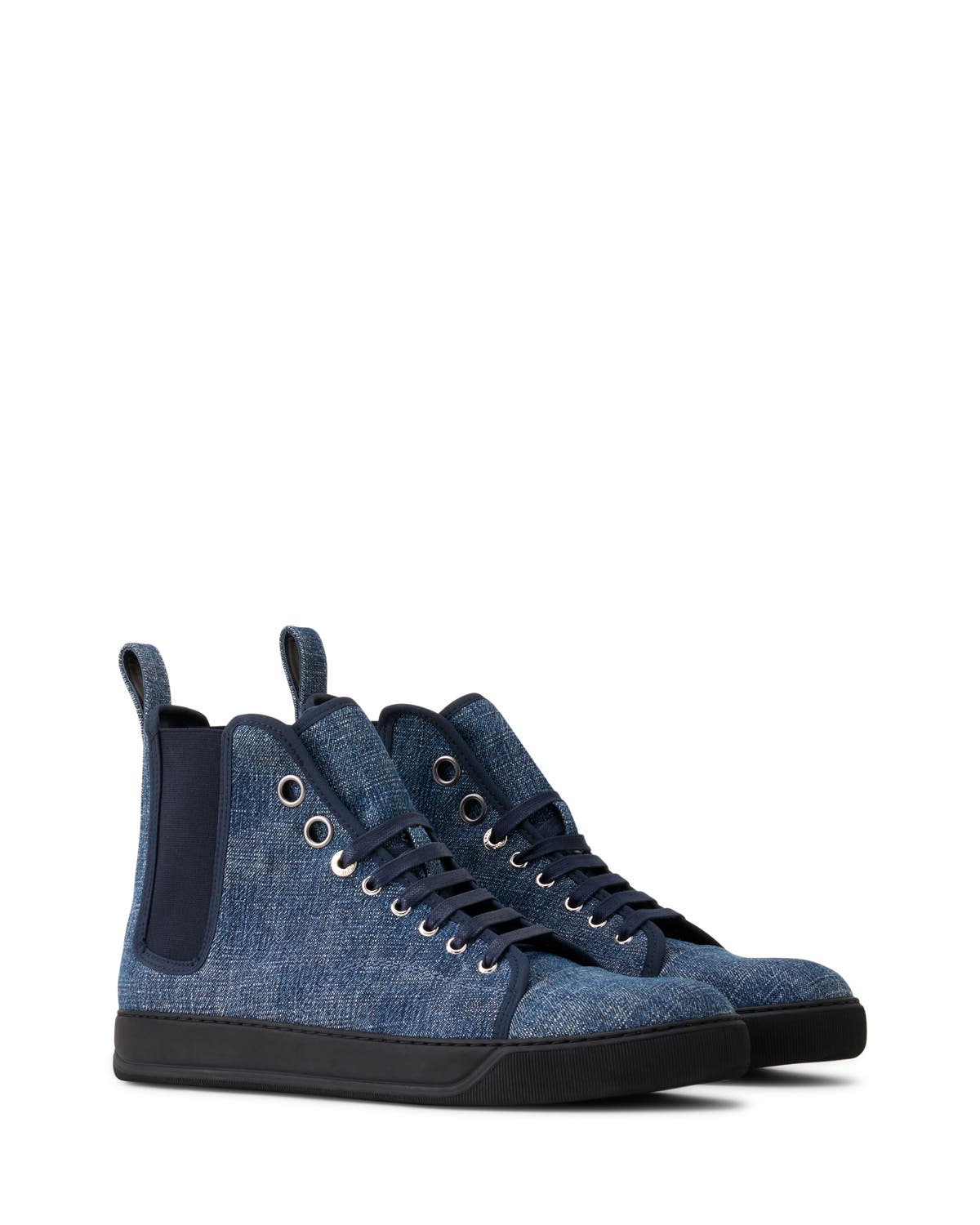 Dbb1 High Top Denim Sneakers - image 2