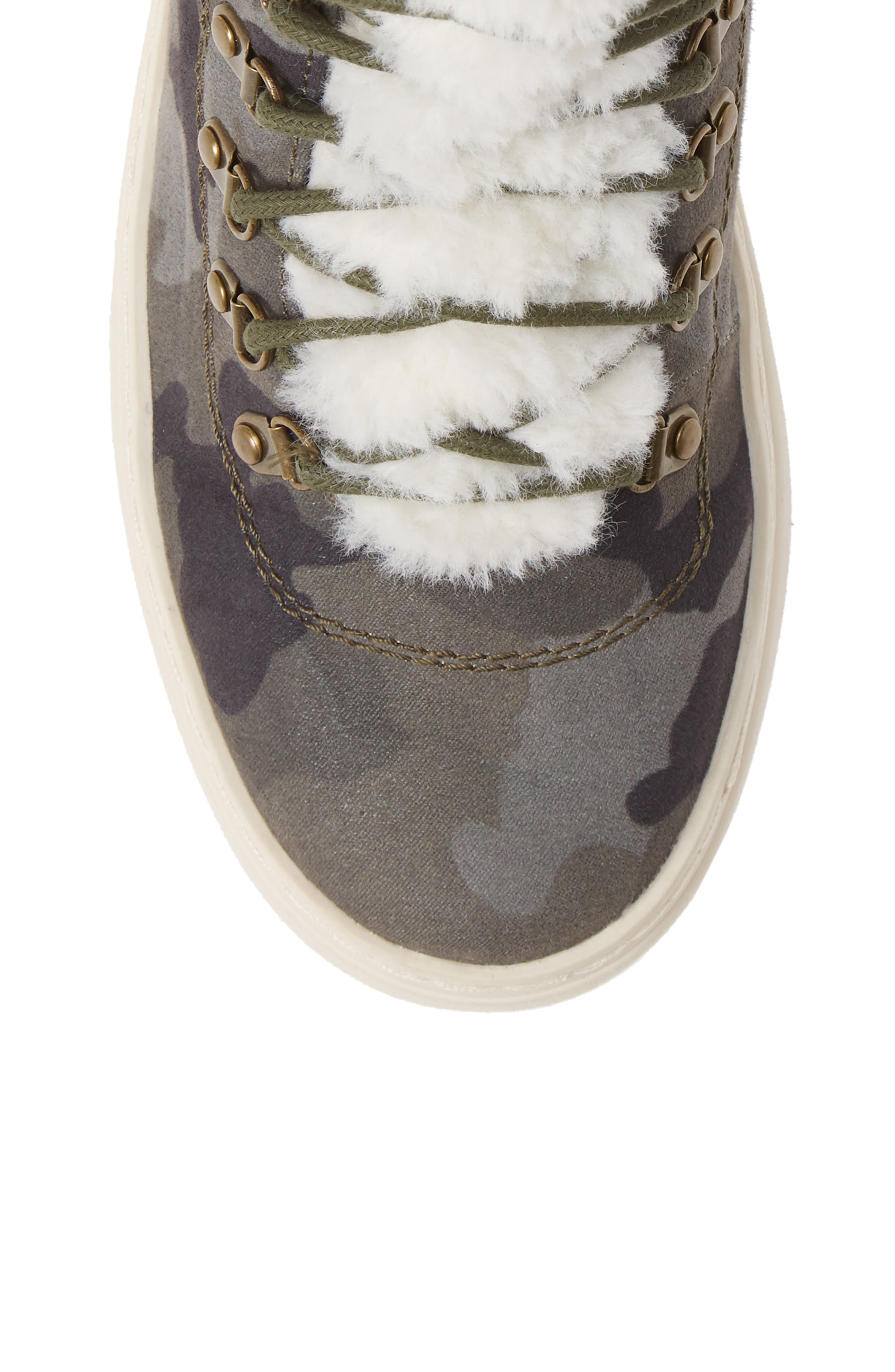 Take a Hike High Top Sneaker, Alternate, color, CAMO