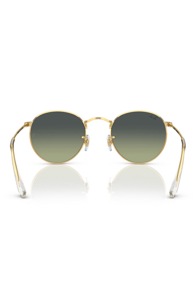 Icons 53mm Retro Sunglasses, Alternate, color, DARK GREEN
