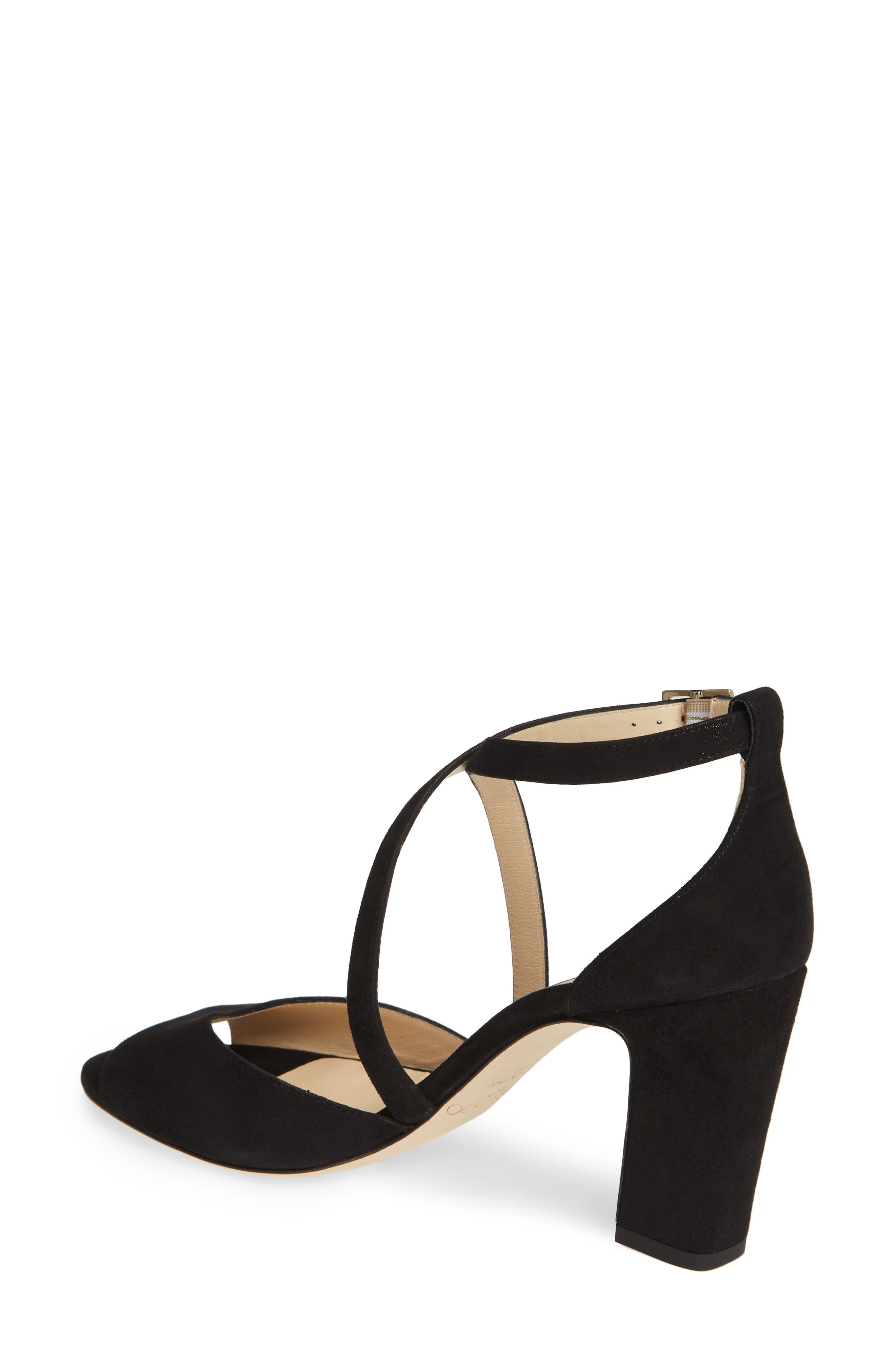 Jimmy Choo Carrie Shimmer Sandal, Alternate, color, 