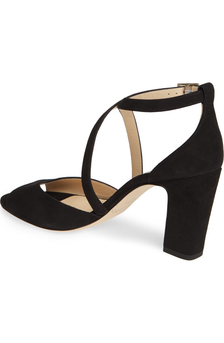 Jimmy Choo Carrie Shimmer Sandal, Alternate, color,