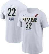 Nike Men's Nike Caitlin Clark White Indiana Fever Heroine Edition Name & Number T-Shirt