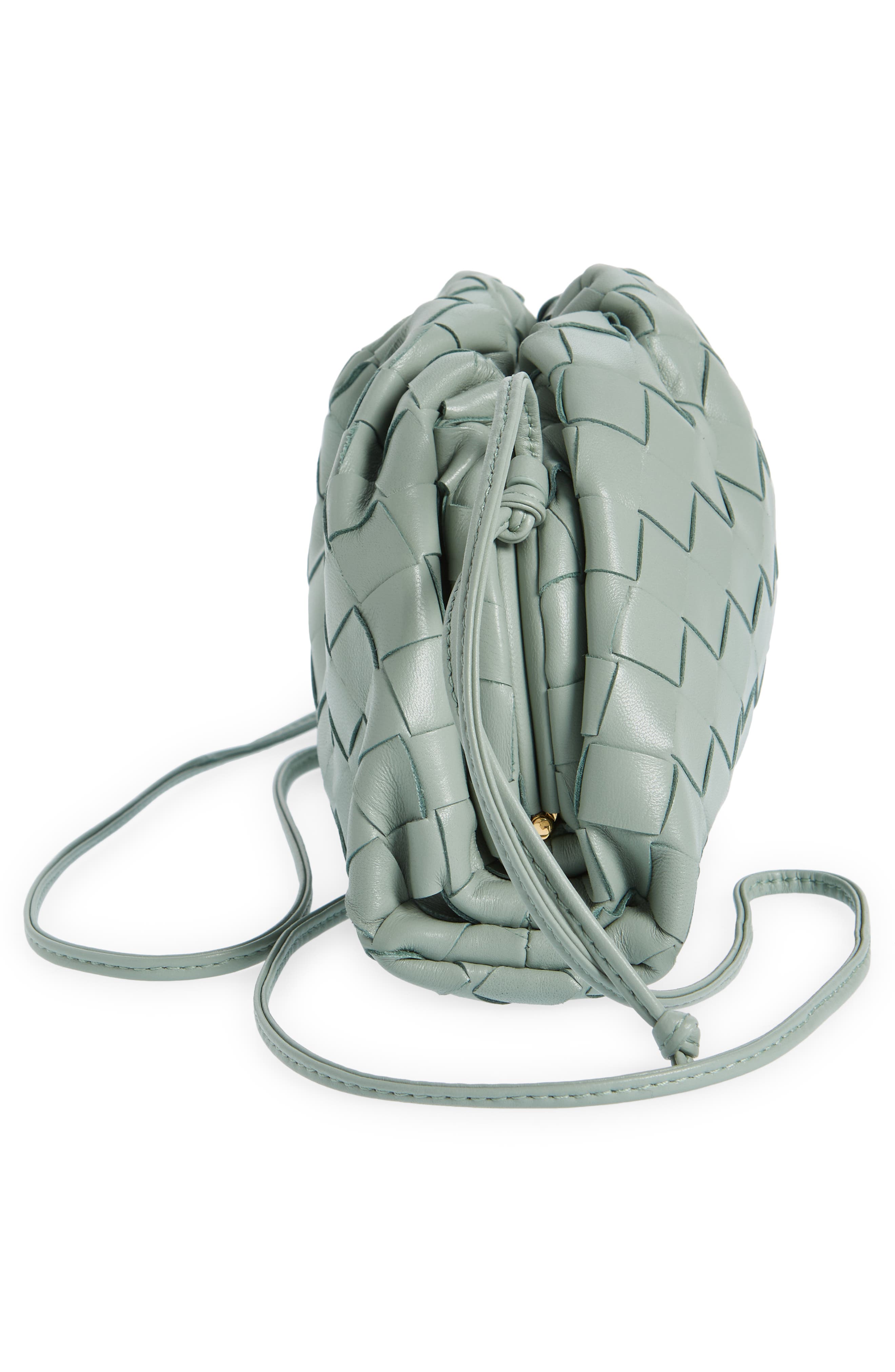 Bottega Veneta Small The Pouch Leather Clutch, Alternate, color, 