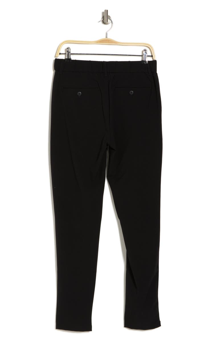 DENIM AND FLOWER AMS Slim Leg Pants, Alternate, color, Black